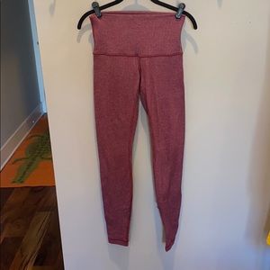 maroon lululemon leggings